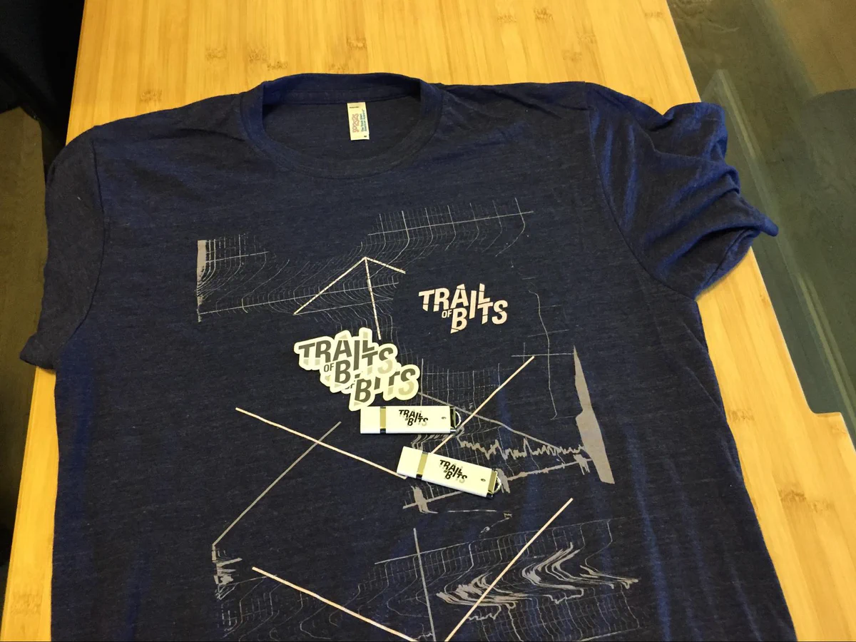 Trail of Bits CSAW t-shirt