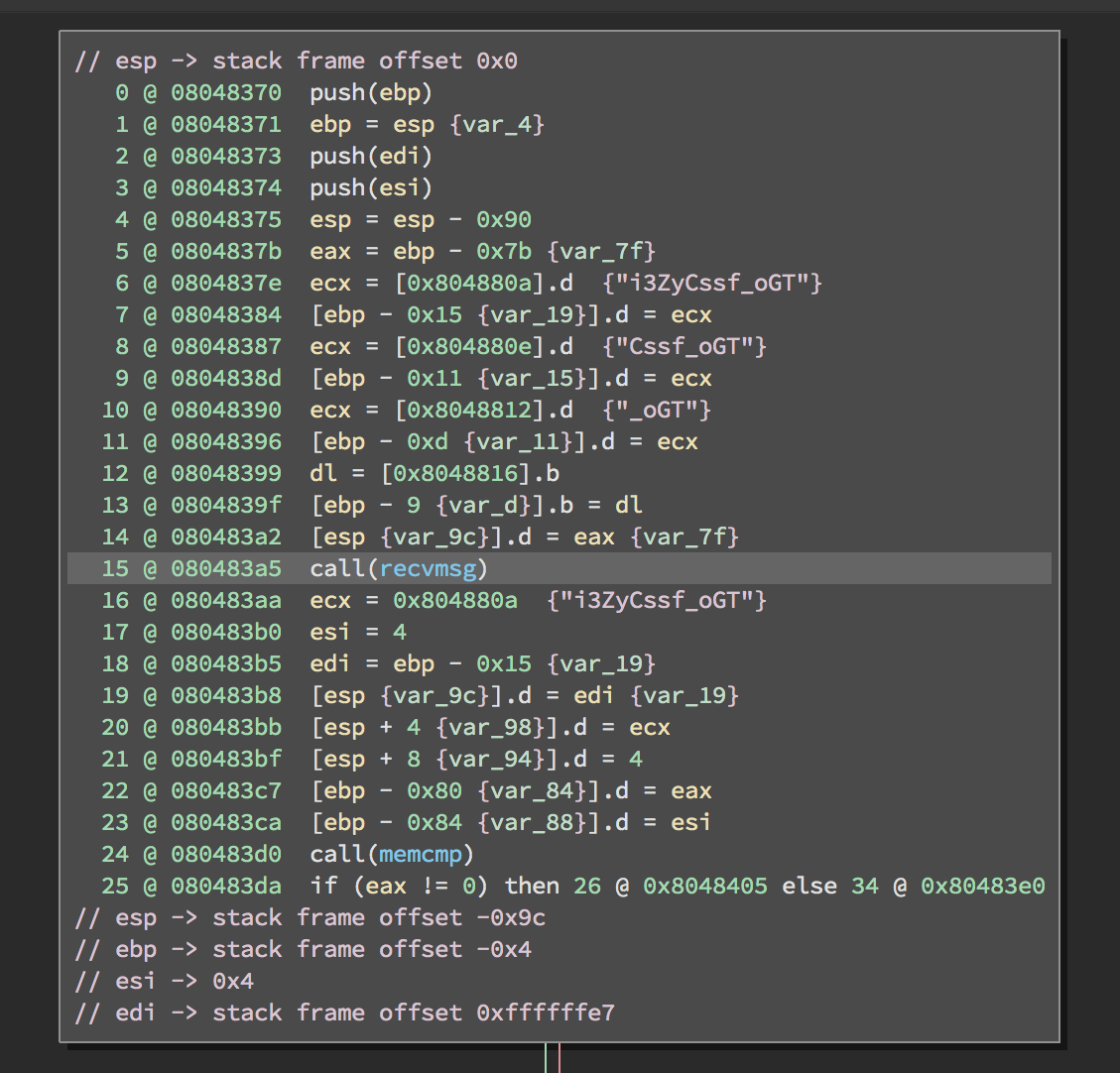 This Challenge Binary has an inline memcpy. :(