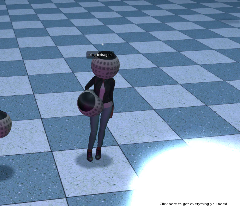 IBM Selectric typewriter ball in Second Life
